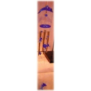 Scacciapensieri plex delfino blu medio