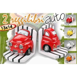 Fermalibri resina auto Cm. 13x14 - Set 2 pezzi