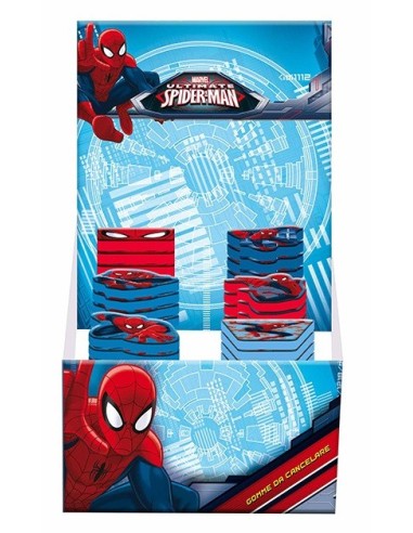 Expo 24 gomme da cancellare Spiderman