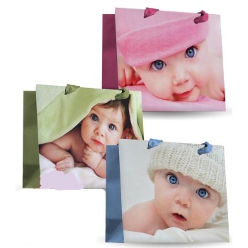 Busta regalo shopper baby Cm. 22x10x19