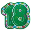 Piatti carta sagomati Cm. 21x25 - 18 anni - Confezione 8 pezzi
