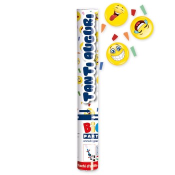 Cannone sparacoriandoli Cm. 30 - Emoticon
