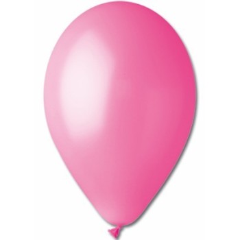 Palloncini lattice monocolore medi cm. 26 Rosa - Blister 100 pezzi