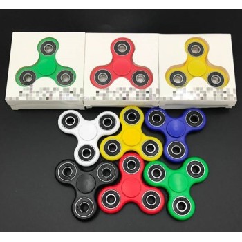 Fidget Spinner classico colorato in scatola