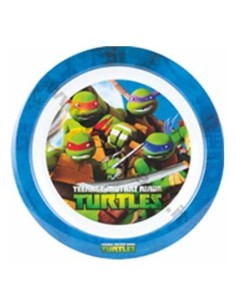 Piatto piano melamina Ninja Turtles