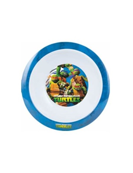 Piatto fondo melamina Ninja Turtles