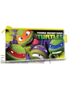Astuccio scuola bustina piatta Ninja Turtles Cm. 22x12