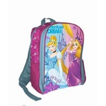 Zainetto asilo 2 tasche Principesse Cm. 30