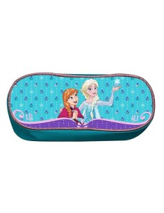 Astuccio ovale con zip deluxe Frozen
