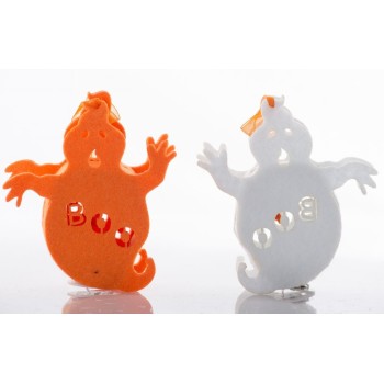 Fantasmino in feltro con led interno Cm. 12