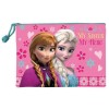 Portatutto con zip maxi Frozen Cm. 30x21