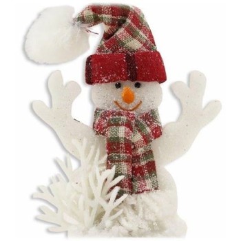 Pupazzo di neve in spugna glitterato Cm. 35x20