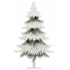Albero di Natale spugna glitterato Cm. 90x48