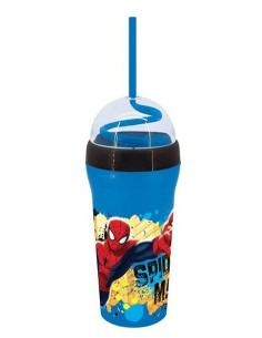 Borraccia con cannuccia Vertigo Spiderman