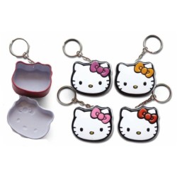 Portachiavi con scatolina sagomata Hello Kitty