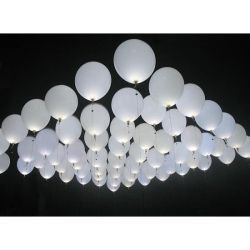 Led per palloncini bianco - Blister 20 pezzi