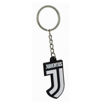Portachiavi gommato logo FC Juventus