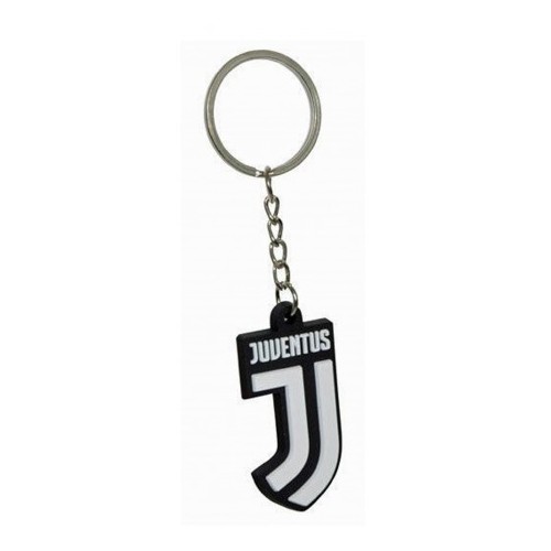Portachiavi gommato logo FC Juventus