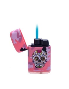 Accendino fiamma elettrica "Teschio" 2