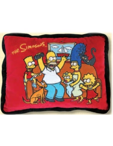 Cuscino rettangolare peluche Simpson Family Cm. 45