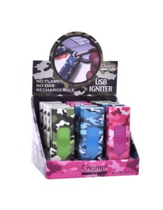 Accendino elettrico ricaricabile USB "Camouflage"