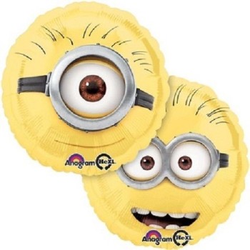 Palloncino mylar rotondo 18" Cm. 45 - Minions