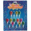 Candeline per torta palloncini Buon Compleanno