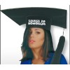 Cappello laurea grande in tessuto "Laurea ad Honorem"