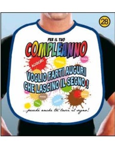 Bavaglione maxi - Compleanno