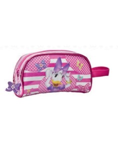 Astuccio trousse mezzaluna deluxe Paperina Cm. 22x12x6