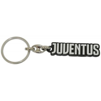 Portachiavi in metallo scritta FC Juventus