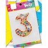Candelina per torta Big Cm. 12,5 - Happy Birthday multicolor - N. 3