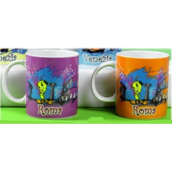 Tazza mug ceramica Titti Roma