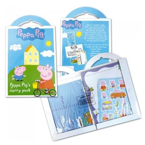 Set decorazioni per cameretta Peppa Pig