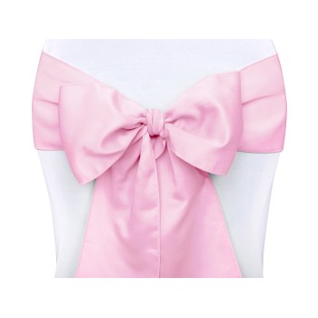 Fascia per fiocco raso Light Pink Cm. 275x15 - Set 10 pezzi