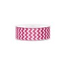 Nastro ribbon zig zag 25 Mm / 10 Mt - Dark Pink