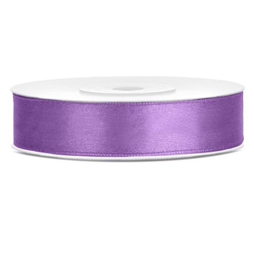 Nastro raso satin 12 Mm / 25 Mt - Lavanda