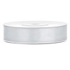 Nastro raso satin 12 Mm / 25 Mt - Silver