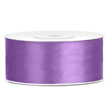 Nastro raso satin 25 Mm / 25 Mt - Lavanda