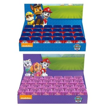 Temperino latta quadrato doppio foro Paw Patrol