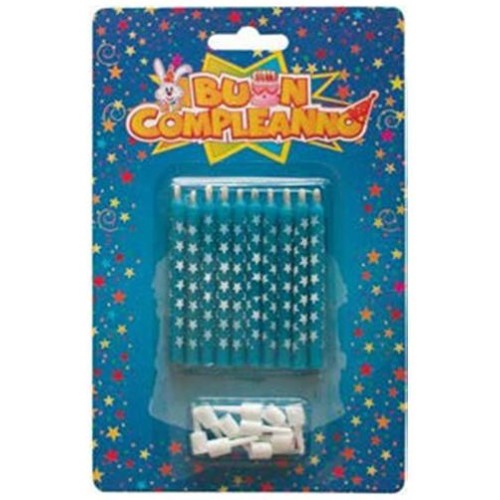 Candeline magiche stelline celesti - Blister 10...