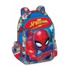Zaino scuola con tasche laterali deluxe Spiderman Cm. 39x32x14