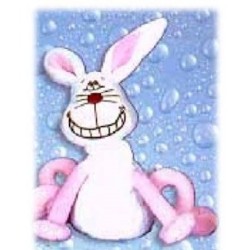 Peluche animato "I Pazzerelli" urla e trema - Coniglio