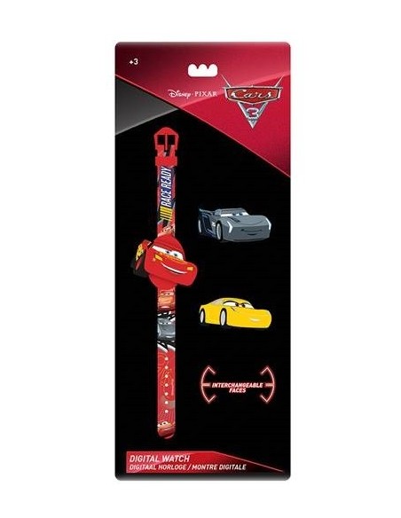 Orologio da polso digitale Cars con chiusura