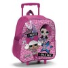 Zainetto scuola asilo medio con trolley LOL Surprise "I Rocked"