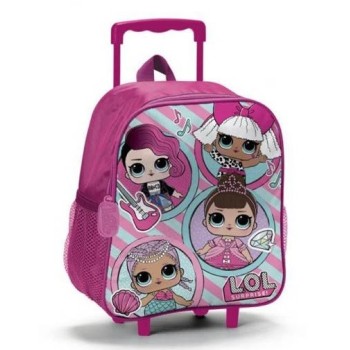 Zainetto scuola asilo medio con trolley LOL Surprise "What's Tue Buzz"