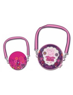 Borsetta tracollina tonda deluxe Peppa Pig Cm. 15.5