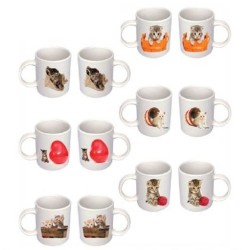 Tazza mug ceramica gatti "I Love Cat"