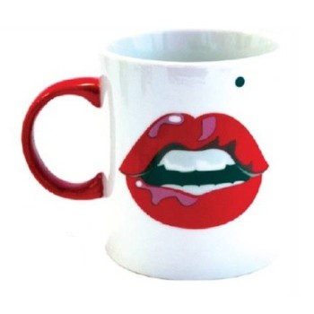 Tazza mug ceramica "Kiss"