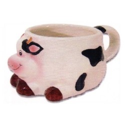 Tazza mug ceramica accucciata